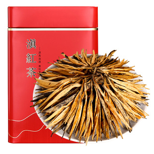 云南滇红茶古树茶新茶正宗晒红茶大雪山松针头春茶荒野花果香茶叶