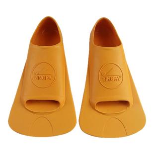 正品 英发/yingfa橡胶短脚蹼专业队游泳训练脚蹼鸭蹼浮潜脚蹼