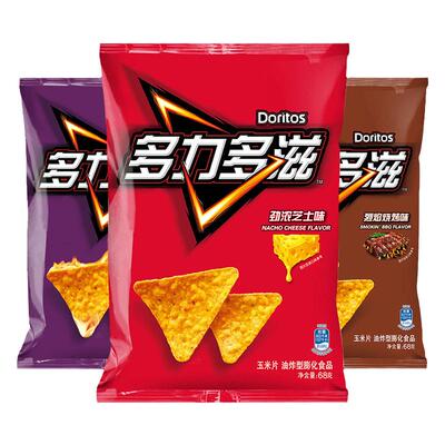 多力多滋68g*5包超浓网红玉米片