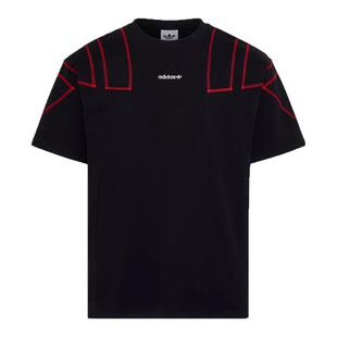 Adidas阿迪达斯男装2026夏季新款BLOCKED SS T运动休闲T恤KG6326