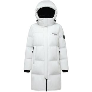 波司登2026新款羽绒服女士中长款运动风加厚保暖连帽面包服情侣款