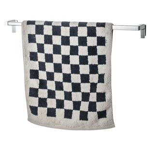 霜山可伸缩毛巾架不锈钢挂毛巾浴巾晾晒架门后免打孔厨房抹布挂架