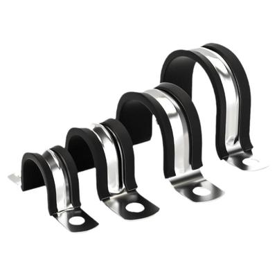 【全网热销】304胶条骑马卡管卡