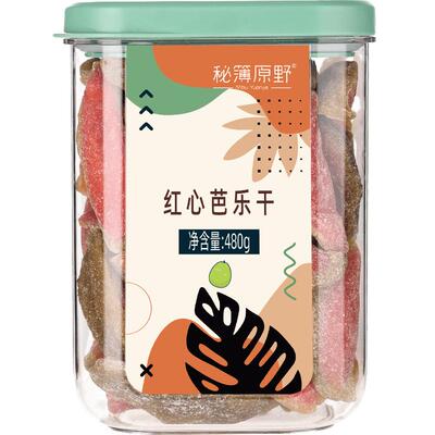 秘簿原野红心芭乐干罐装