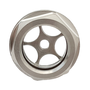 不锈钢油视镜316不锈钢油窗6分8分六角旋入式油标m27*1.5油镜油标