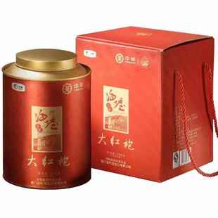 中茶海堤手伴茶叶武夷岩茶大红袍AT659轻火特级礼盒独立包装300g