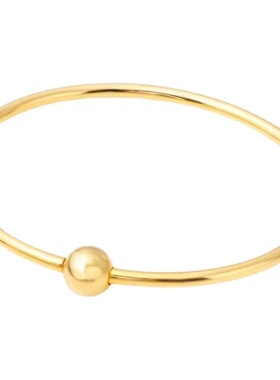 金鑫缘金包银古法开口手镯