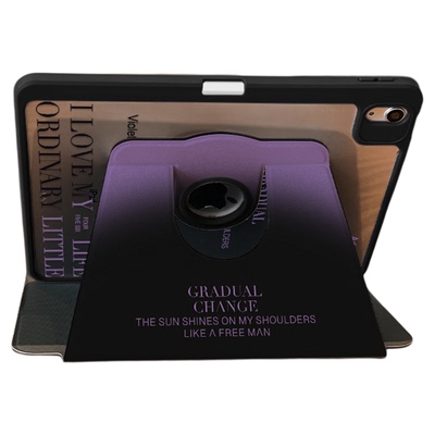 适用于ipad露标旋转亚克力保护壳