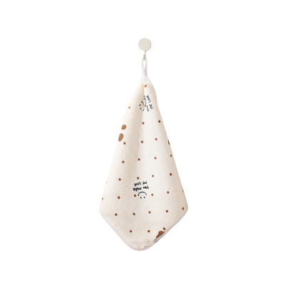 擦手巾小毛巾可挂式厨房擦水方巾