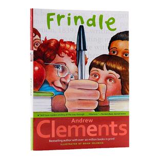 我们叫它粉灵豆 英文原版 Frindle 安德鲁 克莱门 andrew clements 斯美国经典校园小说 儿童文学 中小学生课外阅读英语读物童书