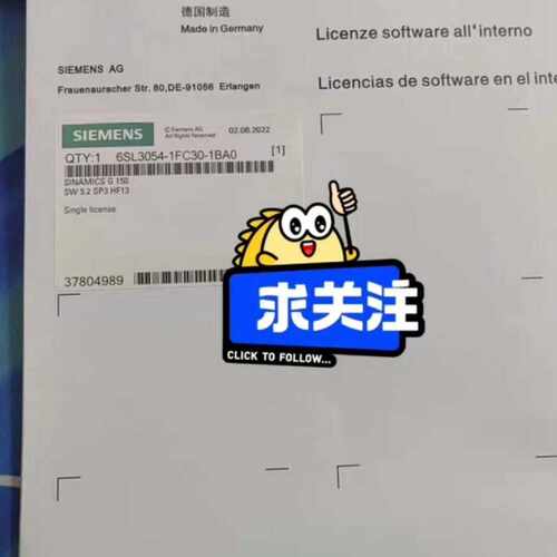 溢价-6SL3054-0FC30-1BA0-ZZF01卡