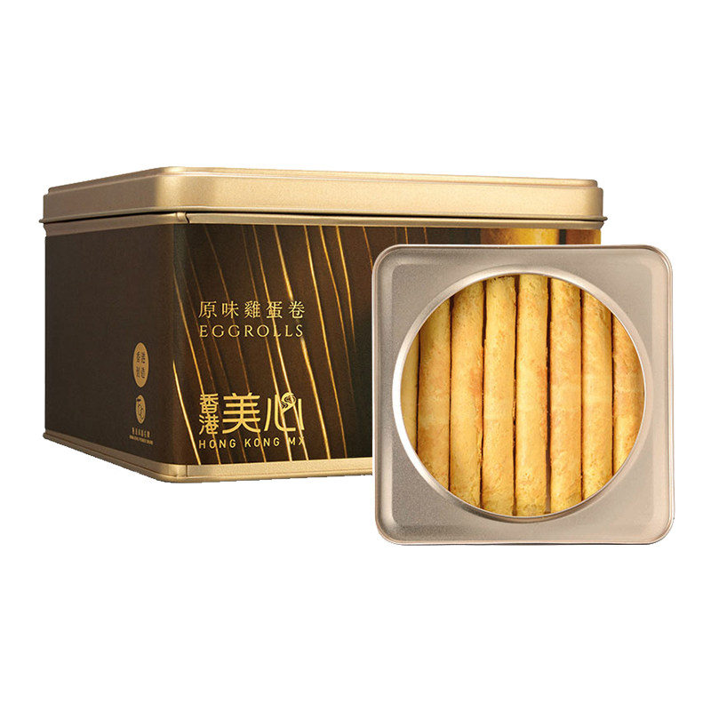 【新日期】中国香港美心蛋卷原味鸡蛋卷448g进口休闲烘焙礼盒装_虎窝淘