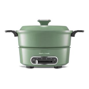 摩飞多功能锅MR9087电火锅家用分体式鸳鸯火锅烧烤肉电煮锅料理锅