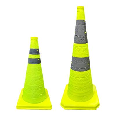 反光路锥圆锥伸缩折叠锥厂家批发