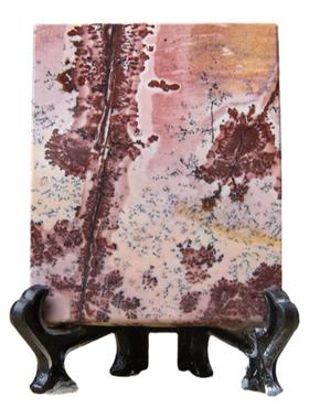 草花石装饰中式客厅书桌茶桌杯垫