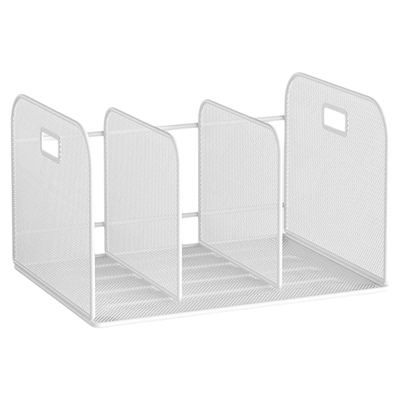 金属文件架立式办公室办公桌桌面a4纸文件收纳架可移动多层书立工位文件架学生书桌桌面课本收纳抽屉式书立架