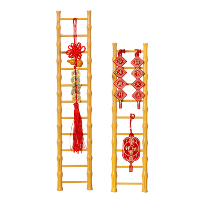 乔迁之喜装饰梯子摆件