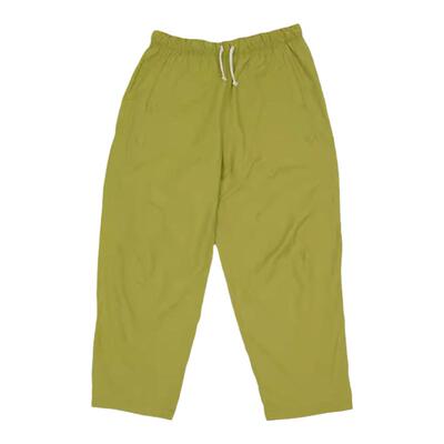 女士夏季新品素然长裤拼接直筒裤