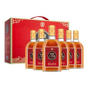 劲牌 35度中国劲酒十全酒228ml*6瓶礼盒装露酒养生酒水送礼小支瓶