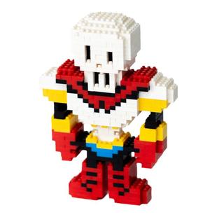 传说之下undertale游戏周边Sans公仔手办Chara迷你积木儿童礼物