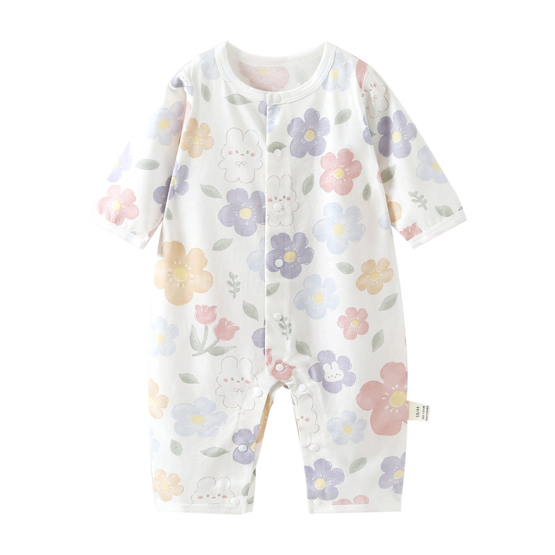 姣丽熊婴儿连体衣春夏款打底薄款连身衣/爬服/哈衣