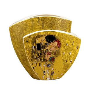 德国Goebel进口陶瓷花瓶欧式客厅玄关桌面干花花瓶家居饰品Klimt