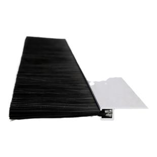 铝合金条刷工业用防尘毛刷条机柜机床挡水刷子门底密封毛刷条HF型