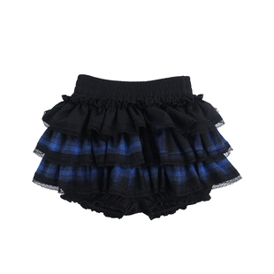 哥特风黑色泡泡袖衬衫亚文化上衣辣妹穿搭y2k蓬蓬短裙打歌服