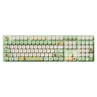 AKKO罗小黑联名三模机械键盘无线蓝牙游戏女生办公电脑108键电竞