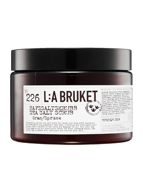 L:A BRUKET 海盐身体磨砂膏420g 呵护清洁去角质