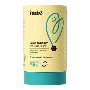 现货inne童年小金条钙镁锌K2婴幼儿童液体钙补钙补锌眼叶黄素