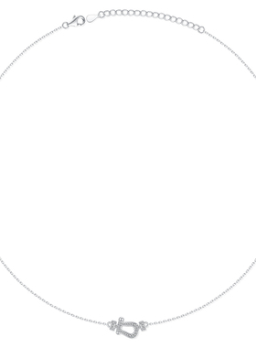 从爱之名马蹄扣项链女