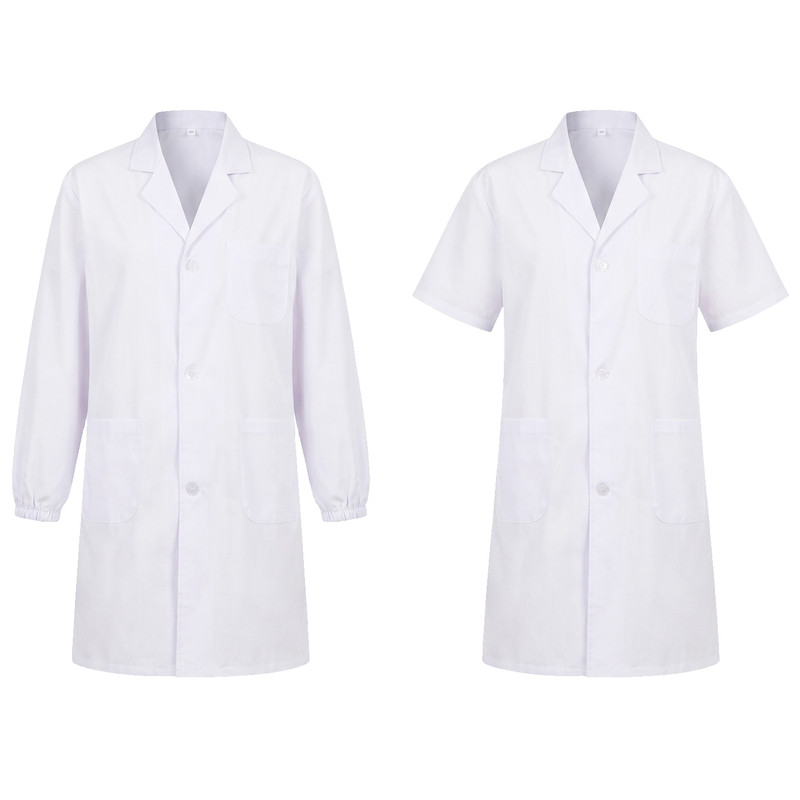 薄款透气夏季实验服白大褂工作服