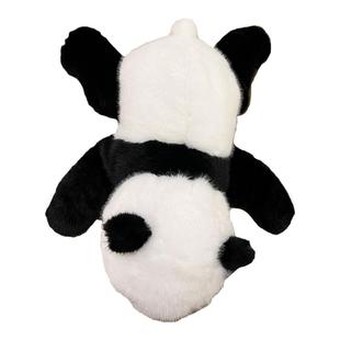 玩偶部落仿真大熊猫毛绒玩偶动物园北极熊棕熊熊公仔儿童生日礼物