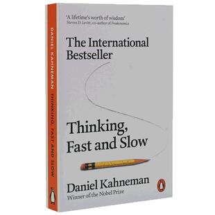 思考快与慢 快思慢想英文原版 Thinking fast and slow 诺贝尔经济学奖得主 丹尼尔·卡内曼 Daniel Kahneman
