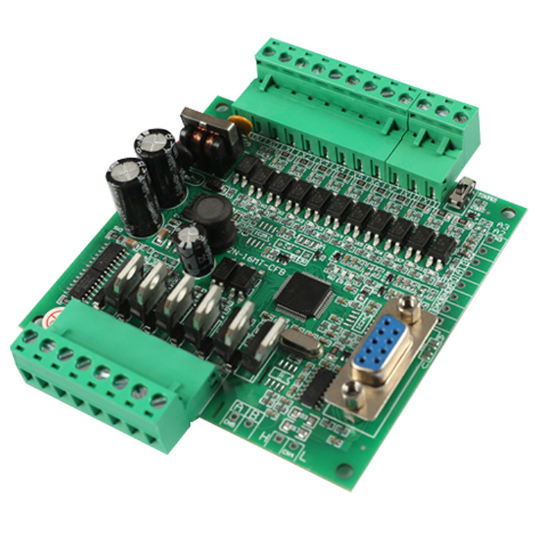 国产PLC控制器工控板可编程控制器FX2N-16MR/时钟/模拟量/pt1000