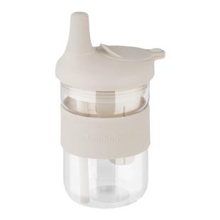 乐扣乐扣杯子玻璃杯泡茶吸管杯女新款茶水分离水杯花茶办公室男款