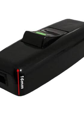 【3000W】床头灯开关专用10A 纯黑墙壁小开关 台灯按钮老式单开关