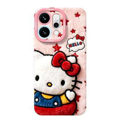 适用oppo一加手机壳新款眼镜猫