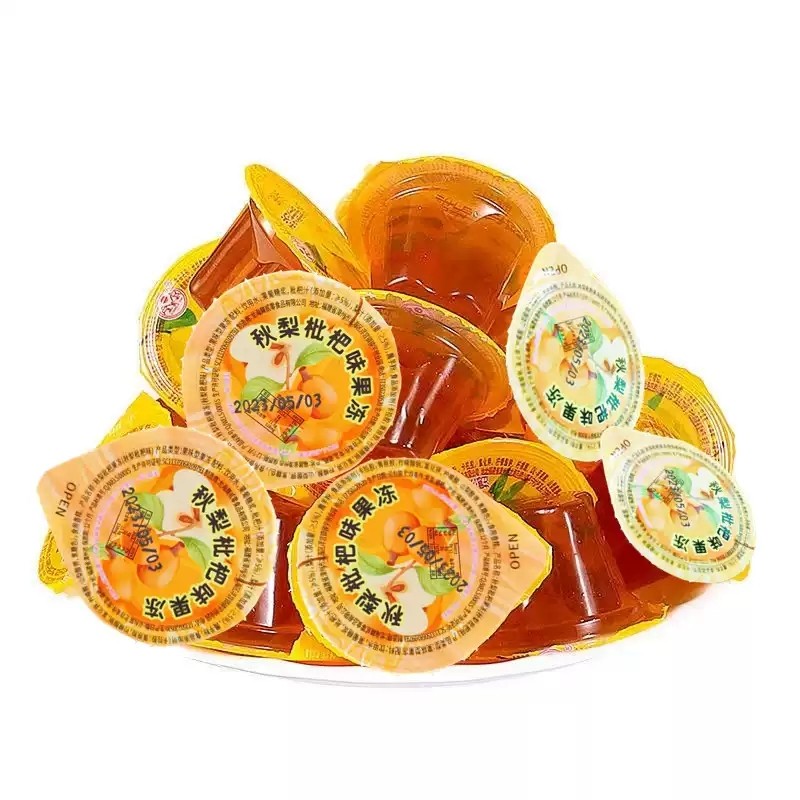 秋梨枇杷膏果冻网红小吃儿童休闲零食办公室解馋好吃的官方旗舰店