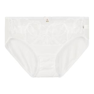 安莉芳专柜正品网纱拼接蕾丝性感低腰三角裤女士包臀内裤E200823