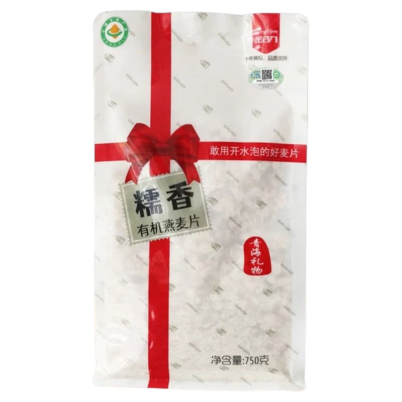 金谷力皮燕麦片750克有机麦片纯燕麦片