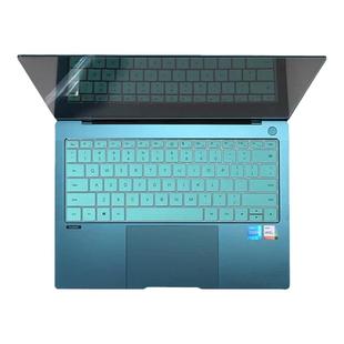 适用于华为Matebook X Pro 2022键盘防水防尘膜MRG-WG6键盘膜14.2寸11代酷睿i7全屏保护膜防蓝光防反光屏幕膜
