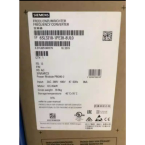 议价6SL3210-1PE28-8UL0西门子G12037/45KW变频器6SL32101PE288UL