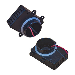 汽车大灯车灯空调散热风扇改装LED透镜通风散热器透气后盖灯配件