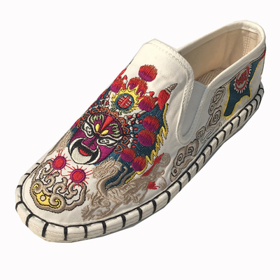 老北京布鞋国风刺绣布仆绣艺透气