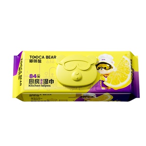 嘟咔熊厨房湿巾重油污专用
