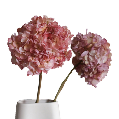 高级感逼真绣球仿真花