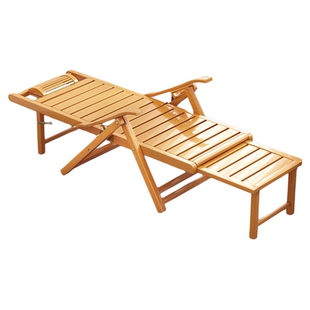 竹躺椅折叠椅成人午睡椅子老人逍遥椅阳台懒人靠椅夏凉午休椅家用