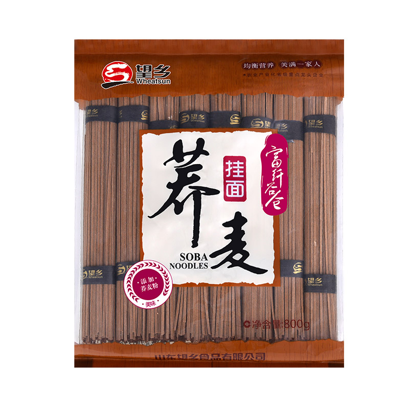 望乡荞麦龙须面宽面800g主食代餐